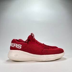 Skechers GO RUN Fast Valor Red Lightweight Slip On Running Shoes Womens Size 7.5